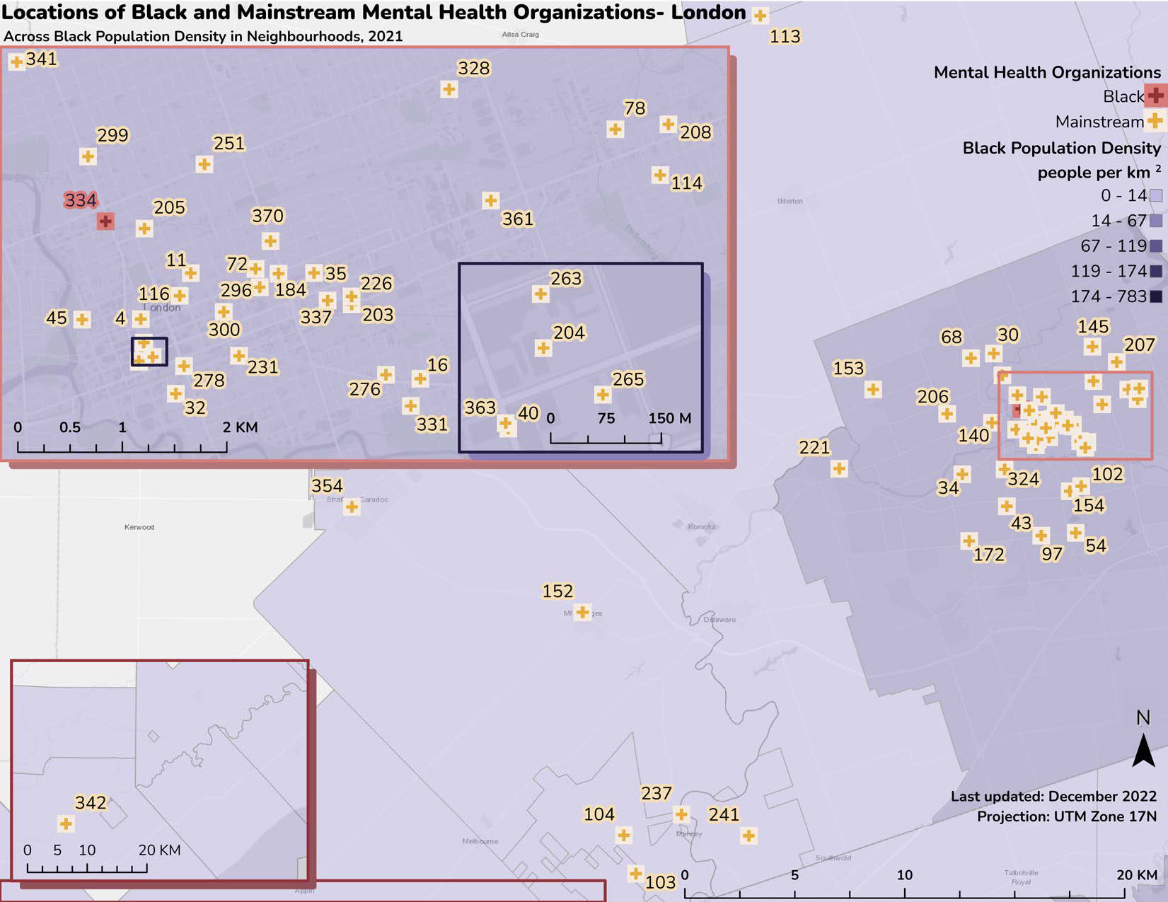 Map Of Mental Health Care Services In London   London 0odrkx